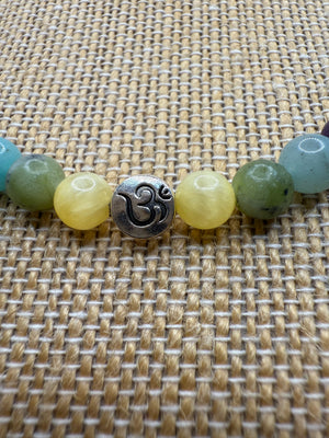 Pastel Agate necklace - 46cm