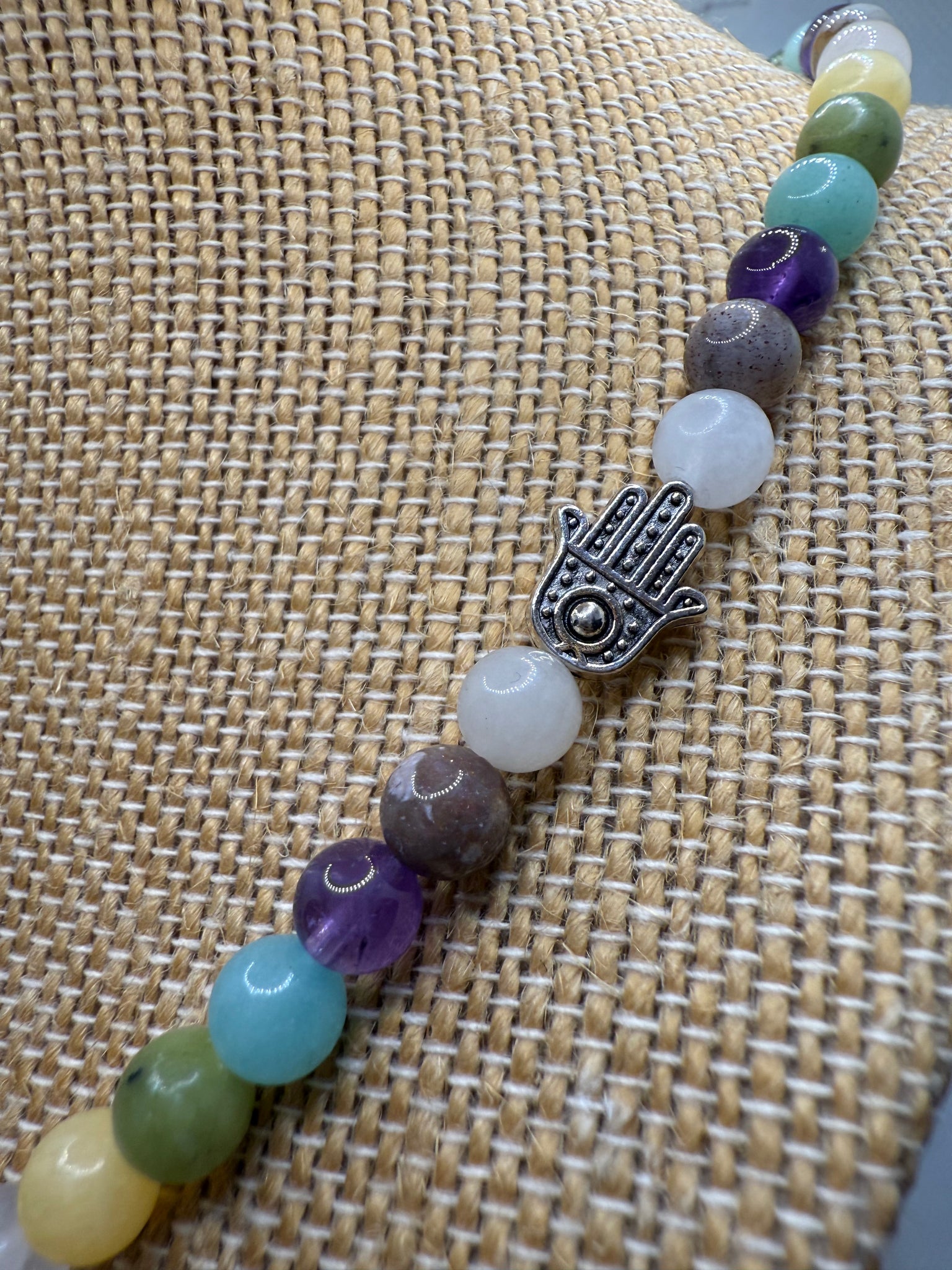 Pastel Agate necklace - 46cm