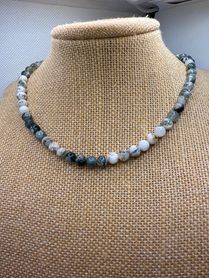 Moss Agate Necklace