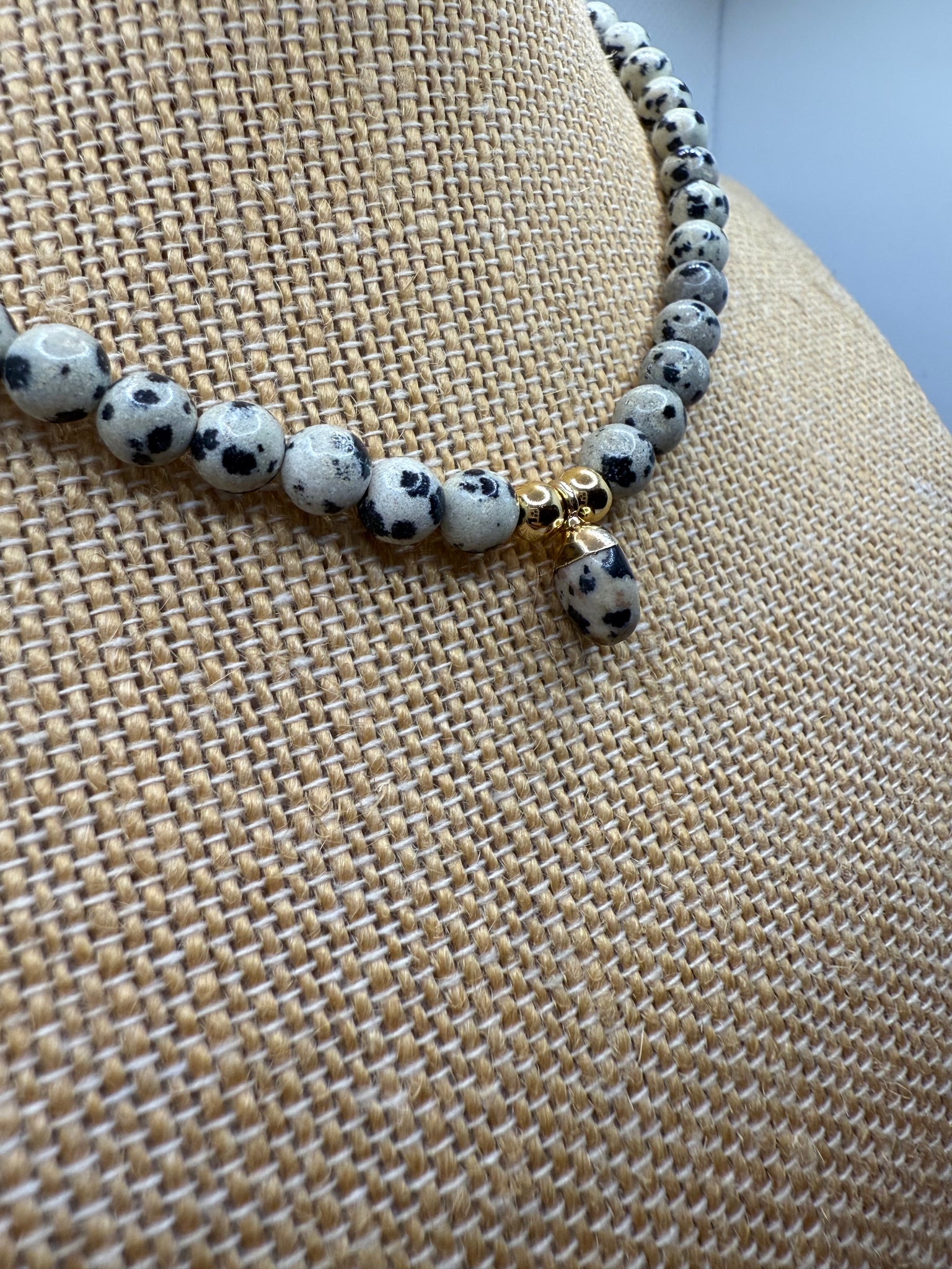 Dalmatian Jasper Choker