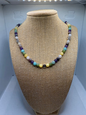 Pastel Agate necklace - 46cm