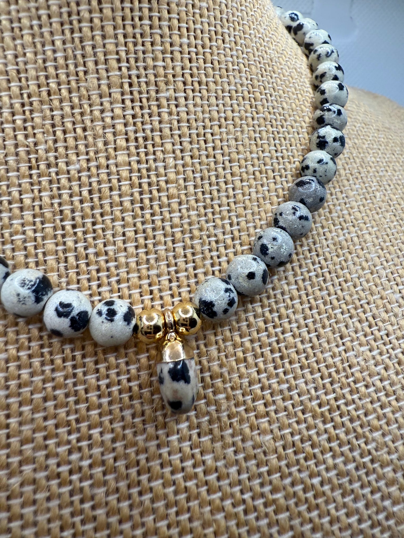 Dalmatian Jasper Choker