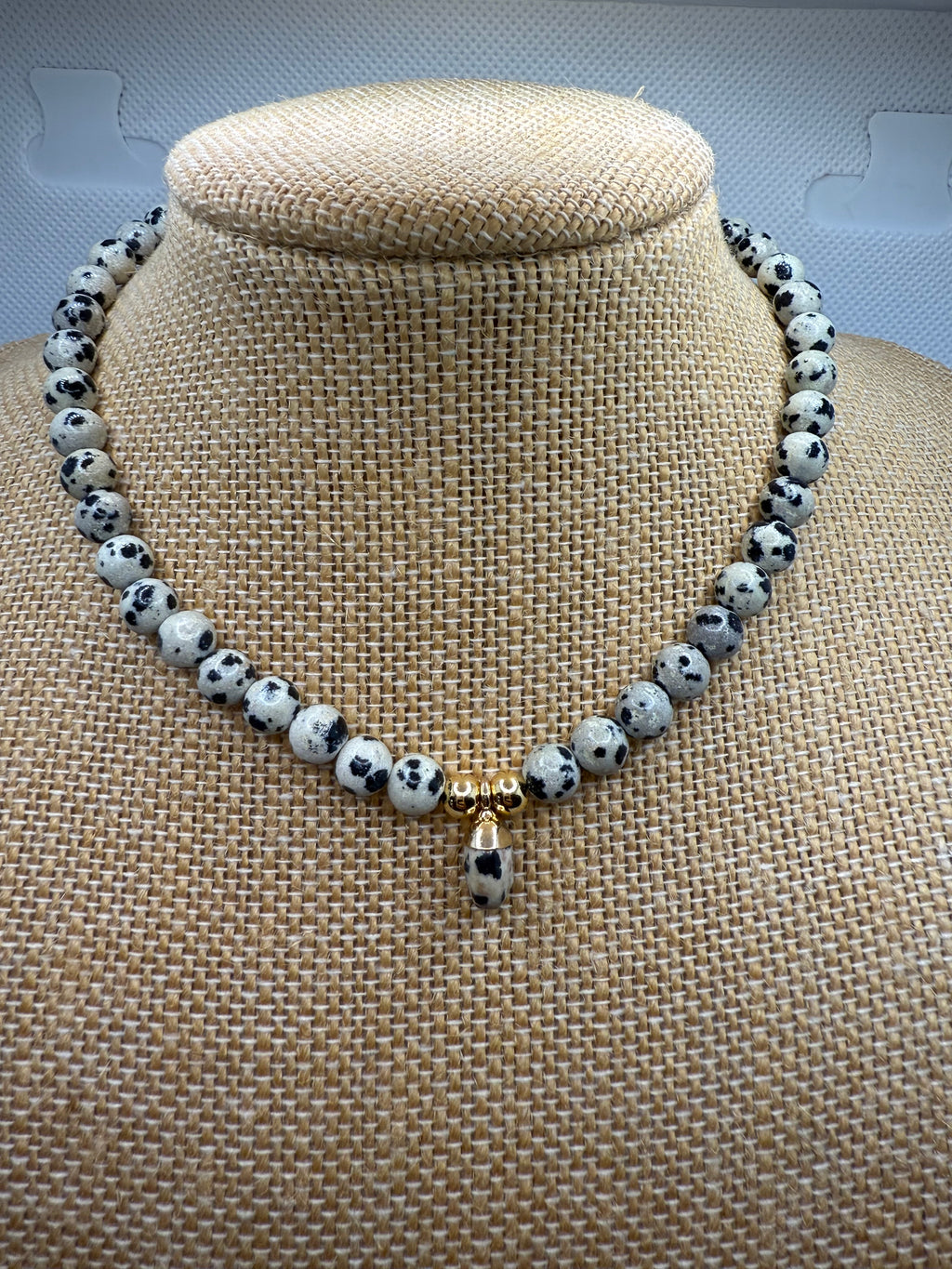 Dalmatian Jasper Choker
