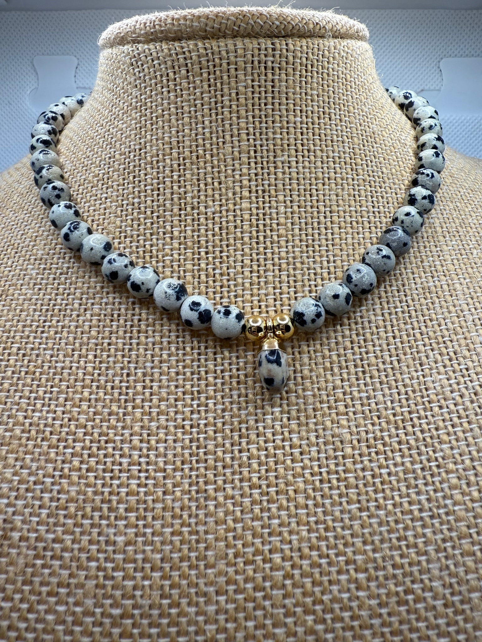 Dalmatian Jasper Choker