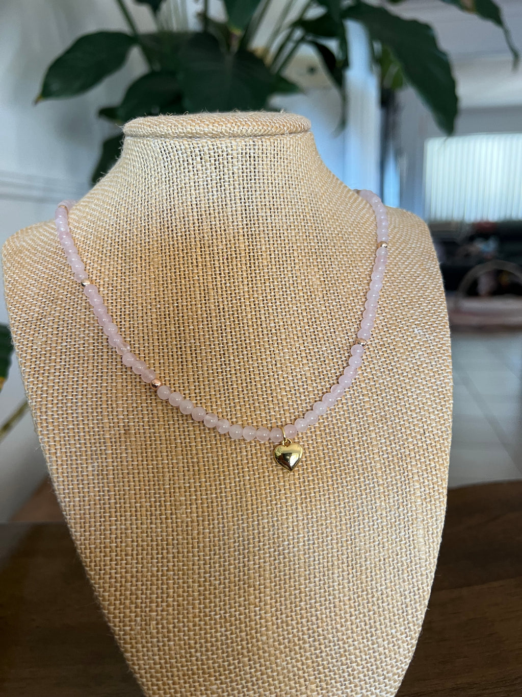 Embrace Love & Radiance with Rose Quartz & 14k Gold ✨💖