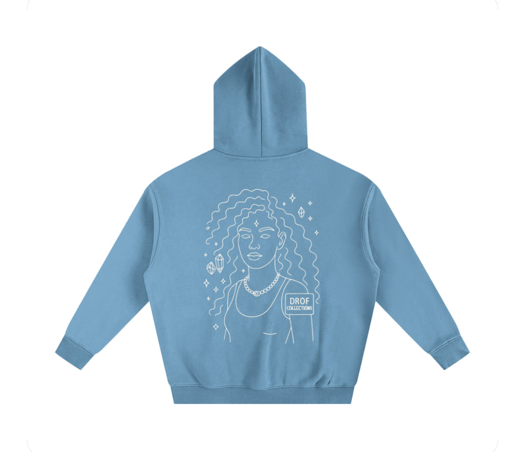 Oversize Drof Collections Fleeced Hoodie
