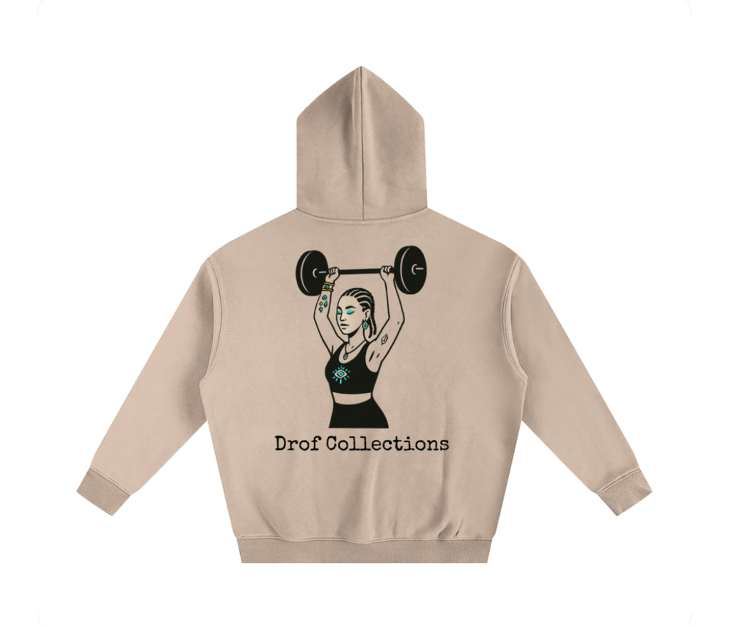 Oversize Drof Collections Fleeced Hoodie